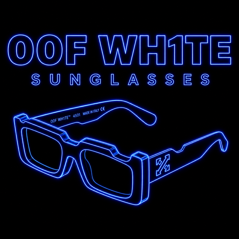 00F WH1TE Sunglasses