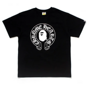 Chrome & Camo Graphic Tee - Chrome Black