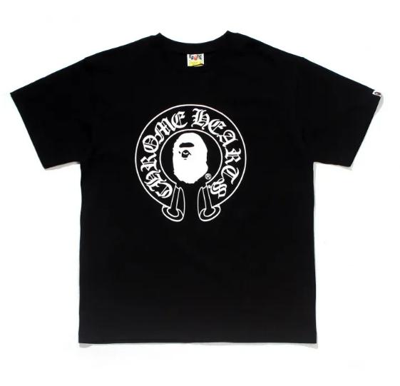 Chrome & Camo Graphic Tee - Chrome Black