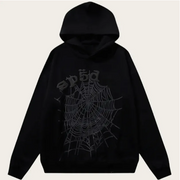 Web Graphic Hoodie - Blackout Web