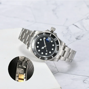 Automatic Sapphire Sport Watch - Black