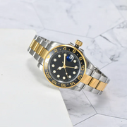 Automatic Sapphire Sport Watch - Two-Tone Gold